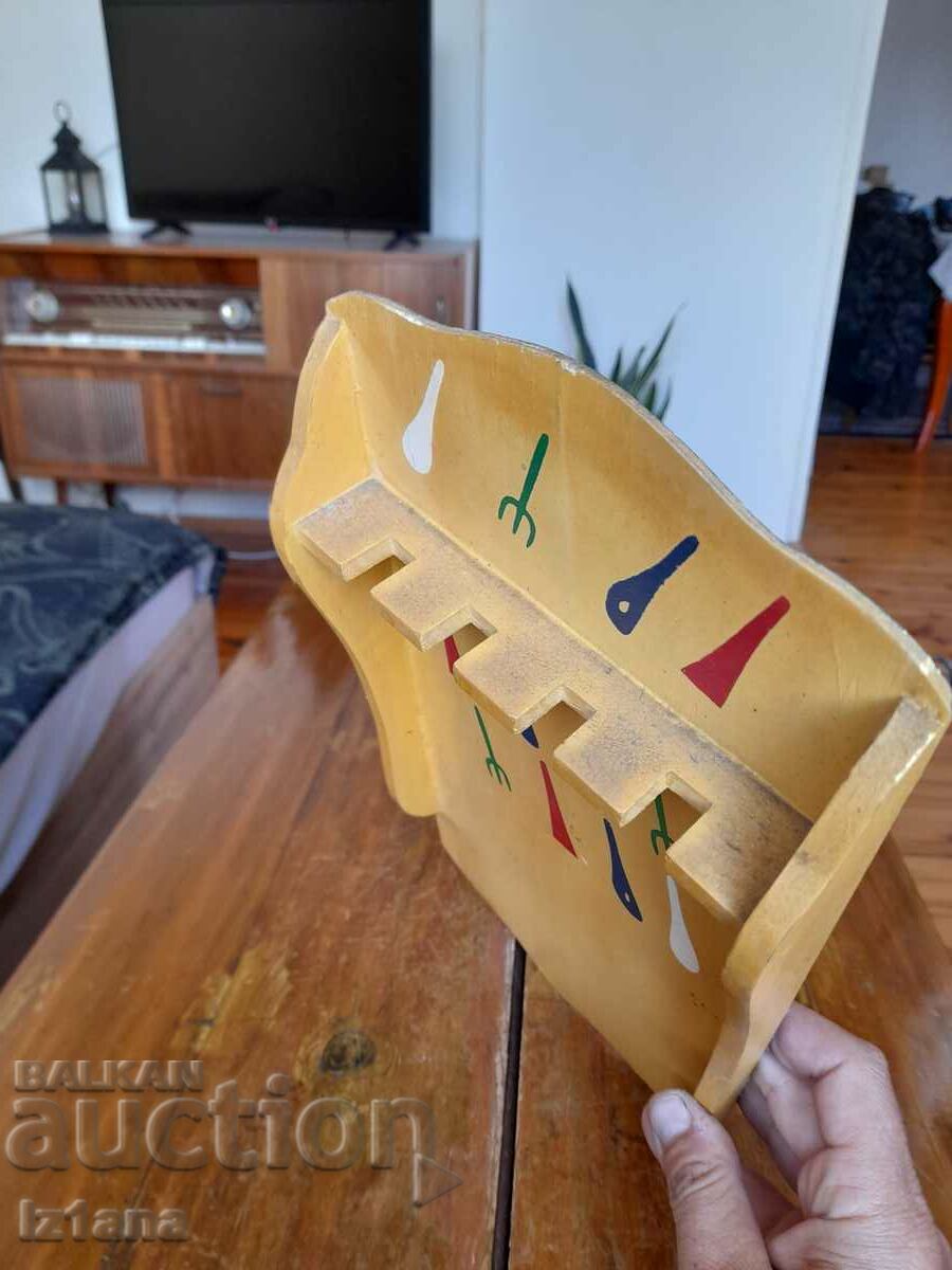 Auction Old cutlery hanger Auction Old cutlery hanger