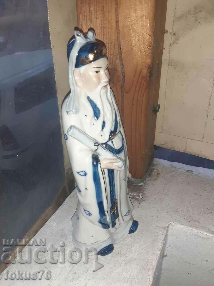 Licitație Statueta din porțelan chinezesc marcaje Leonardo