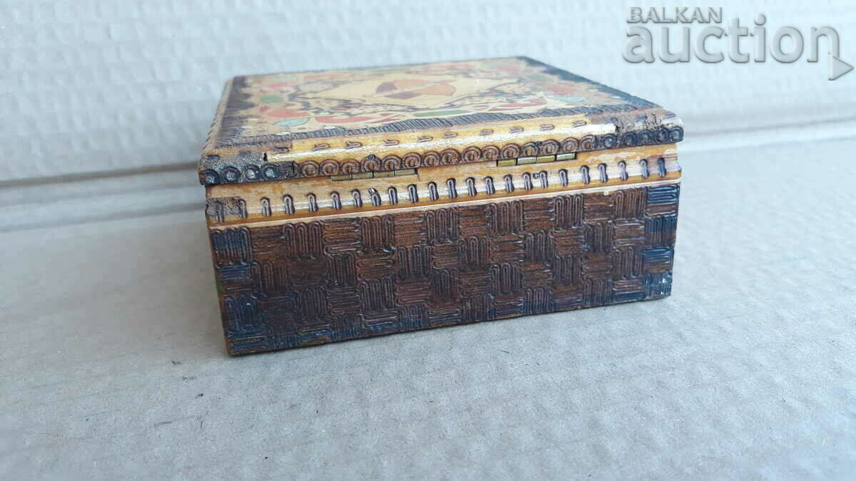 Delivery of Perographed snuffbox from Soca Bulgartabac