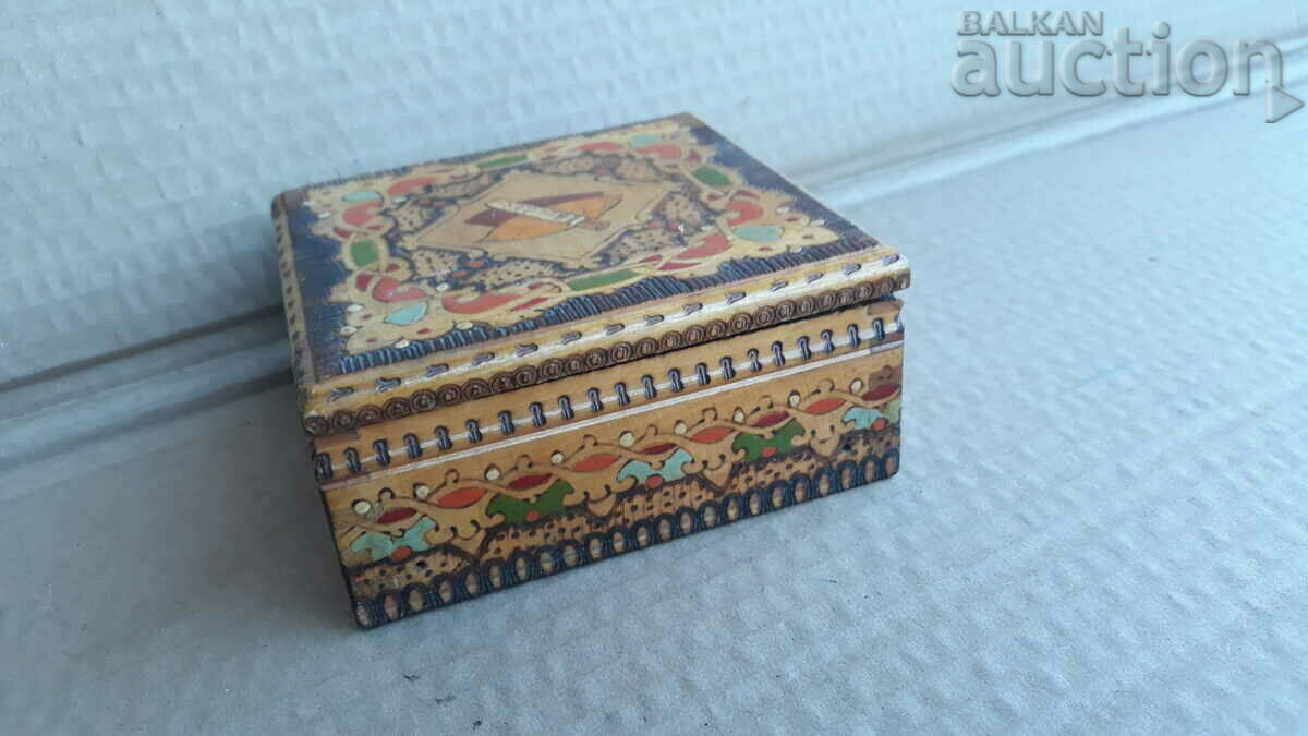 Perographed snuffbox from Soca Bulgartabac - 5