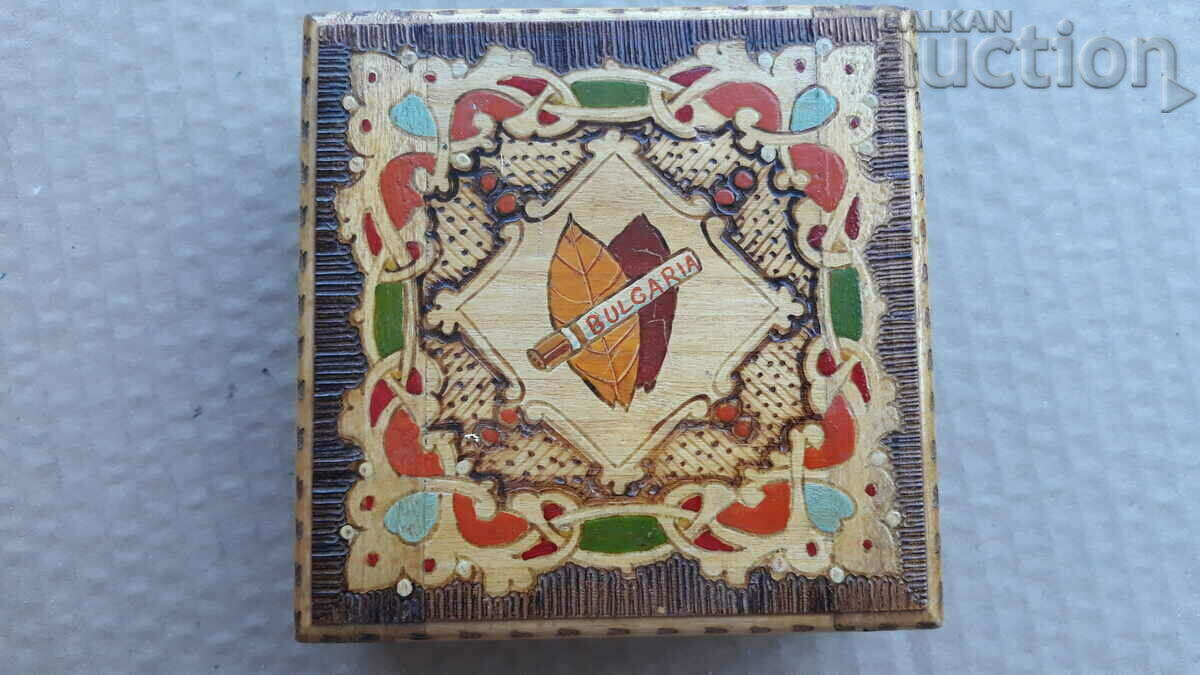 Perographed snuffbox from Soca Bulgartabac - 6