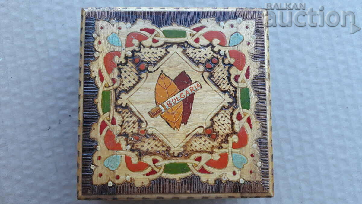 Perographed snuffbox from Soca Bulgartabac - 7
