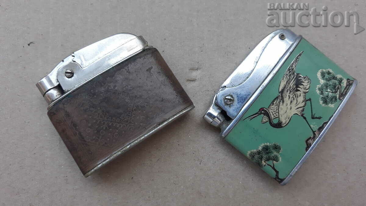 retro vintage lighter lighters two pieces with price 41.00 BGN | € 20.96 retro vintage lighter lighters two pieces with price 41.00 BGN | € 20.96