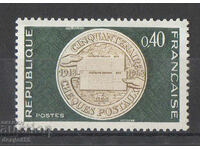 1972. Γαλλία. 50 χρόνια υπηρεσίας ταχυδρομικών επιταγών.