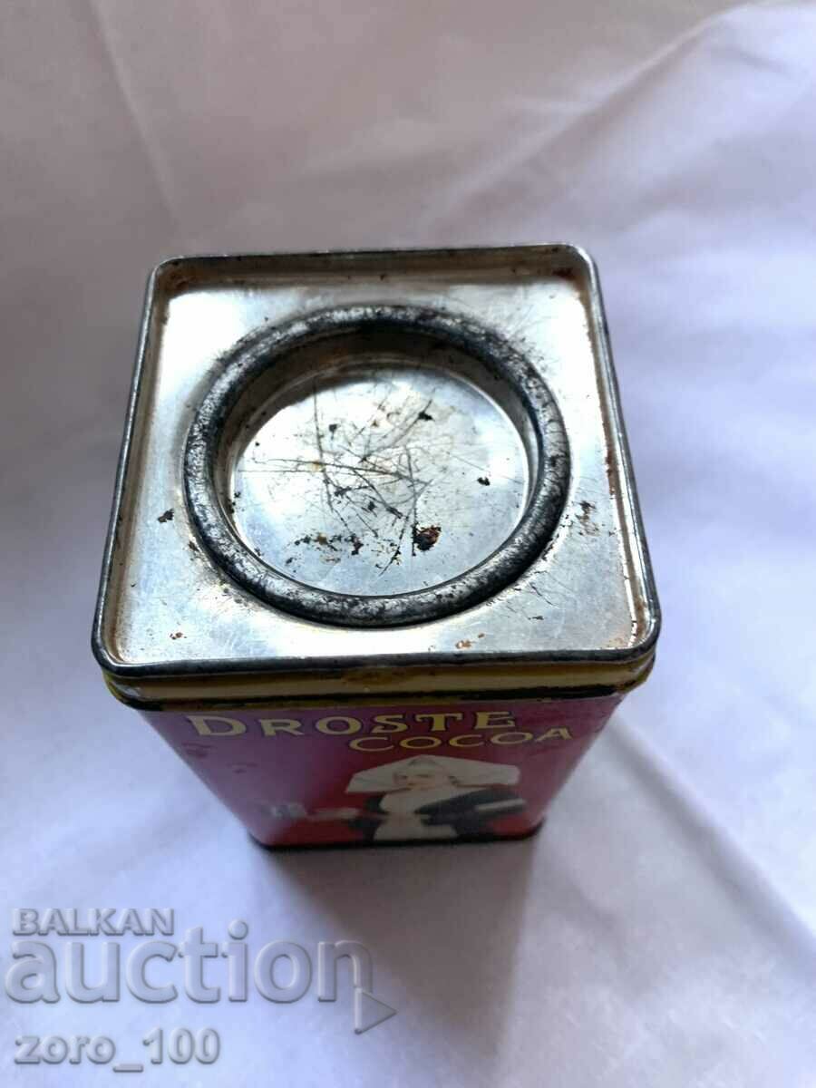 Δημοπρασία DROSTE CACAO vintage τσίγκινο κουτί Δημοπρασία DROSTE CACAO vintage τσίγκινο κουτί