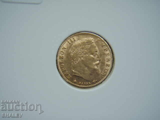 5 Francs 1866 A France (5 Francs France) - AU (gold) - 5