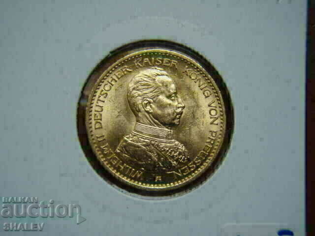 20 Mark 1913 Germania (Prusia) (20 mărci Prusia) - AU (aur) - 5