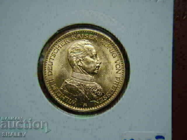 20 Mark 1913 Germania (Prusia) (20 mărci Prusia) - AU (aur) - 6