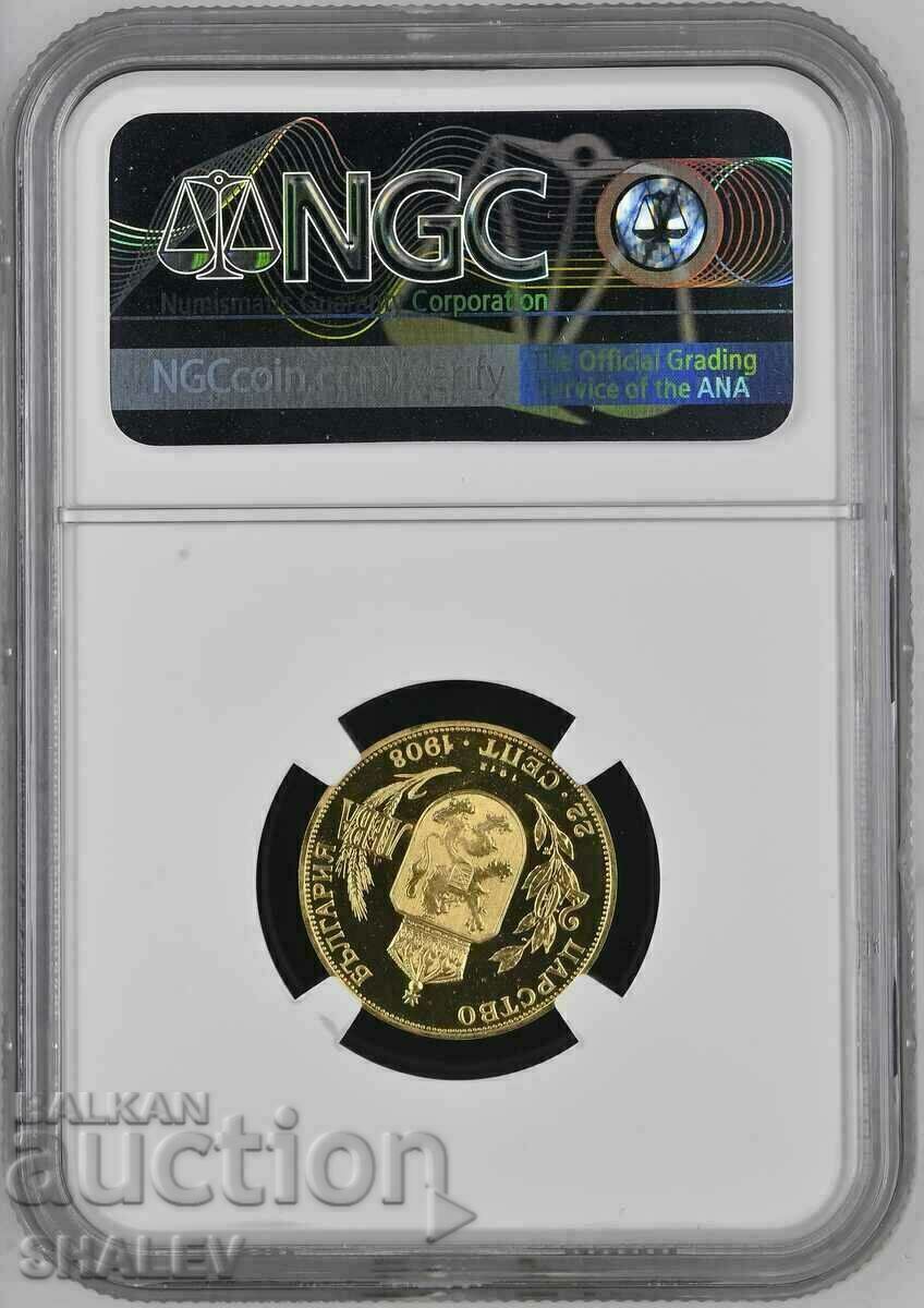 Delivery of 20 Leva 1912 Bulgaria - PF68 Ultra Cameo (gold) Delivery of 20 Leva 1912 Bulgaria - PF68 Ultra Cameo (gold)