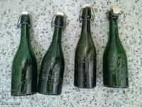 Old beer bottles