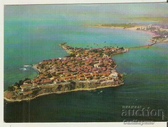 Map Bulgaria Nessebar The Old Town 2 *