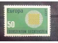 Liechtenstein 1970 Europe CEPT MNH