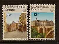 Luxembourg 1977 Europe CEPT Buildings MNH