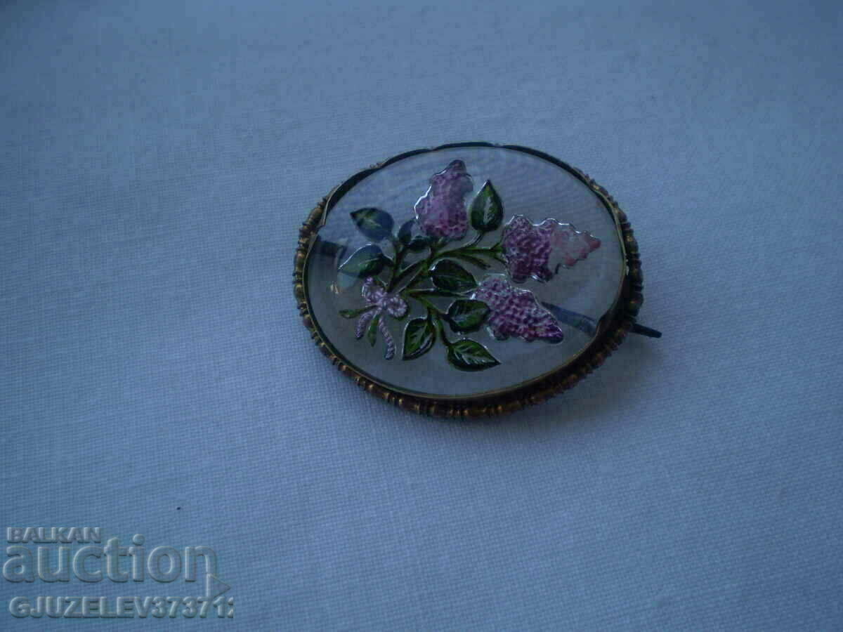 Σπάνια συλλεκτική καρφίτσα λουλουδιών gemia από γυαλί με τιμή 70.00 BGN | € 35.79 Σπάνια συλλεκτική καρφίτσα λουλουδιών gemia από γυαλί με τιμή 70.00 BGN | € 35.79