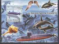 2005. Гвинея - Бисау. Транспорт - Подводници. Блок.