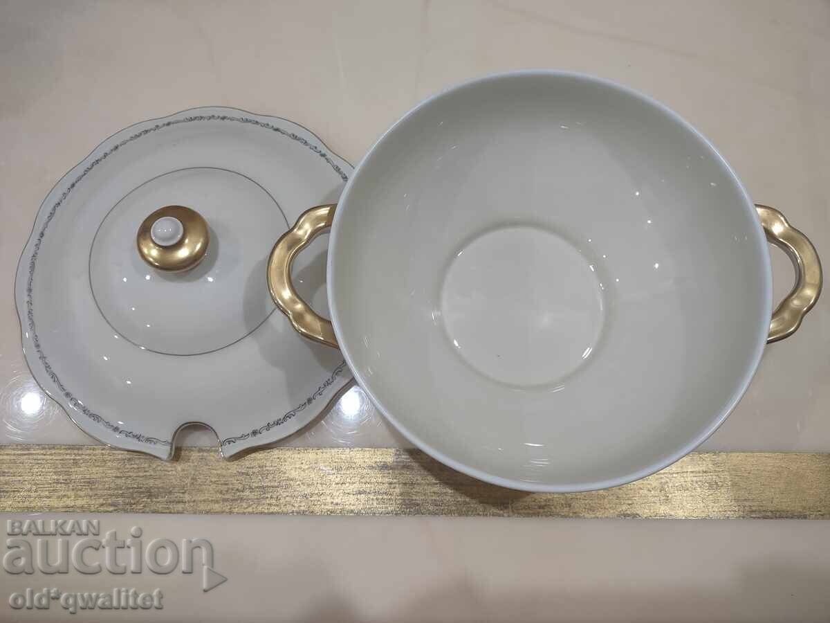 Auction Porcelain KPM Germany, tureen, marked Auction Porcelain KPM Germany, tureen, marked
