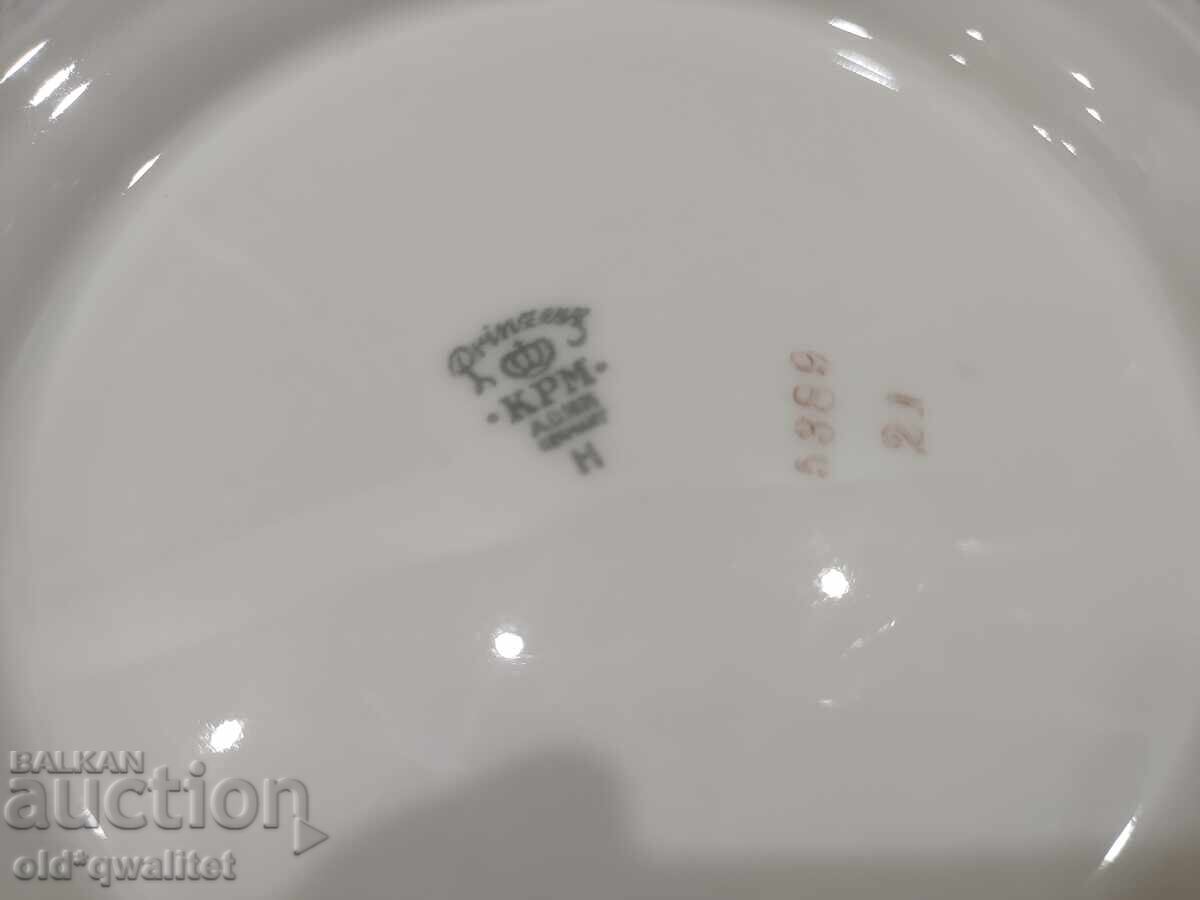 Porcelain KPM Germany, tureen, marked - 5 Porcelain KPM Germany, tureen, marked - 5