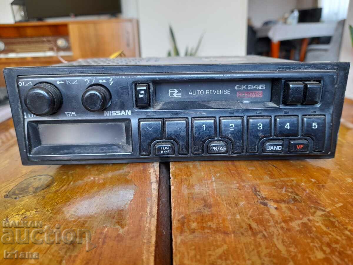 Old Clarion,Nissan car radio cassette player with price 25.00 BGN | € 12.78 Old Clarion,Nissan car radio cassette player with price 25.00 BGN | € 12.78