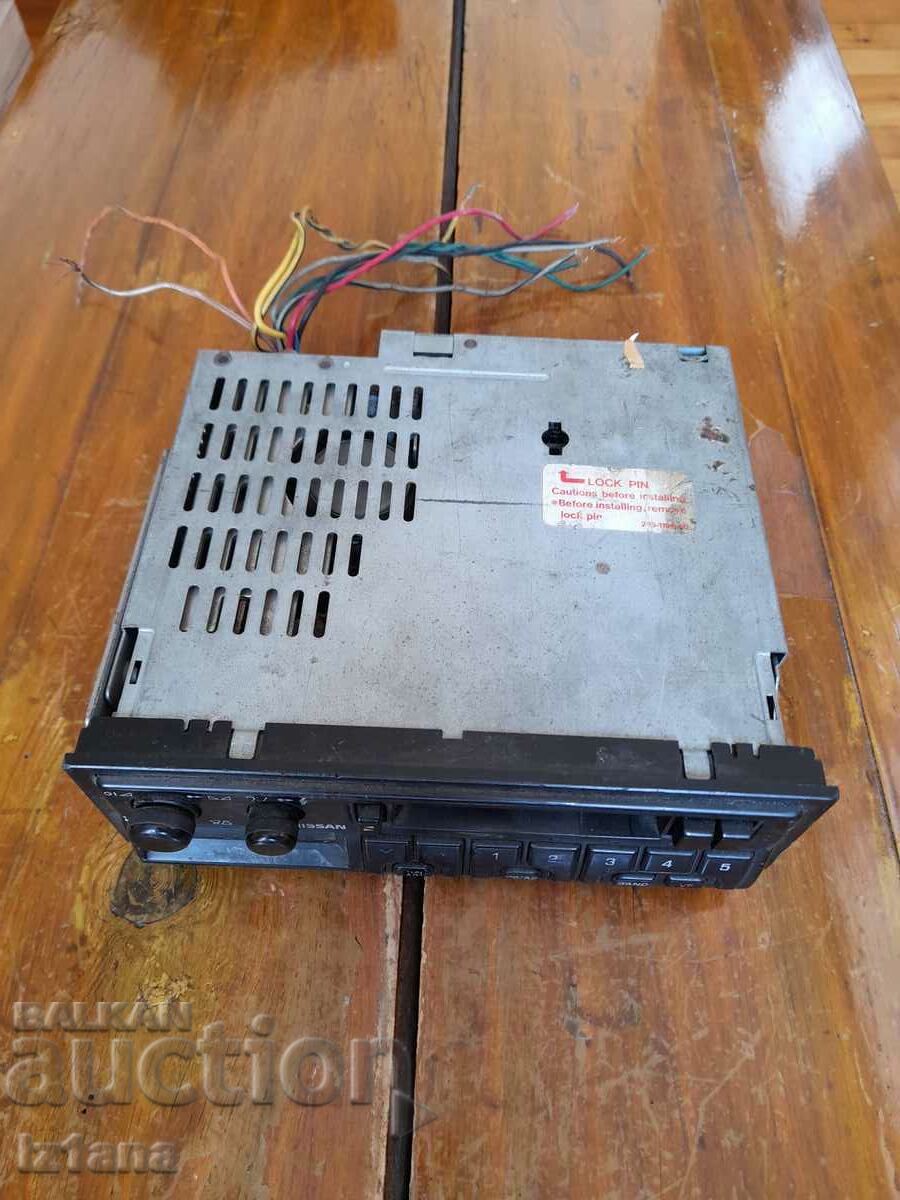 Auction Old Clarion,Nissan car radio cassette player Auction Old Clarion,Nissan car radio cassette player