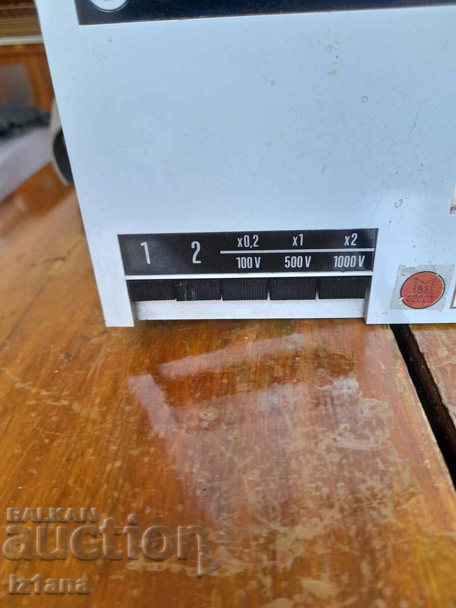 Delivery of Old ohm meter PU 310 Delivery of Old ohm meter PU 310