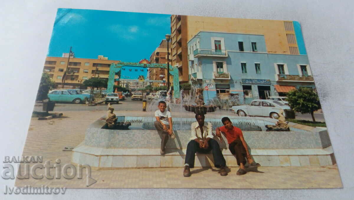 Пощенска картичка Benghazi