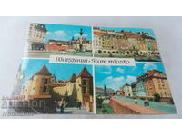 Postcard Warszawa Stare Miasto Collage 1976