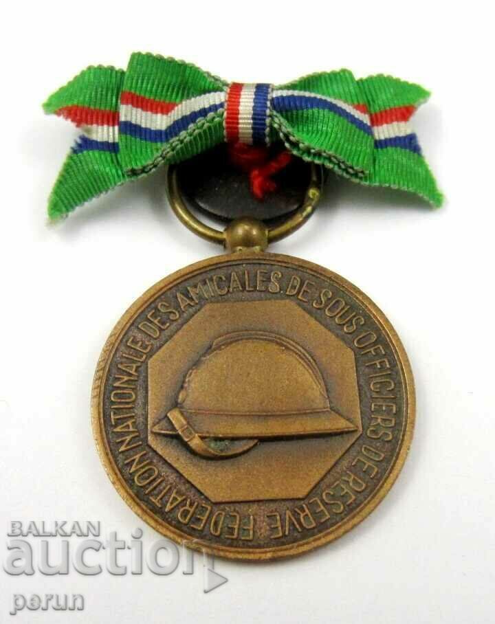 Auction Old Medal-France-NCO Associations of the Reserve Auction Old Medal-France-NCO Associations of the Reserve