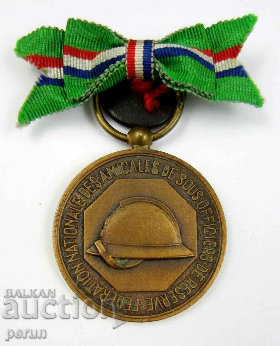 Old Medal-France-NCO Associations of the Reserve - 6 Old Medal-France-NCO Associations of the Reserve - 6