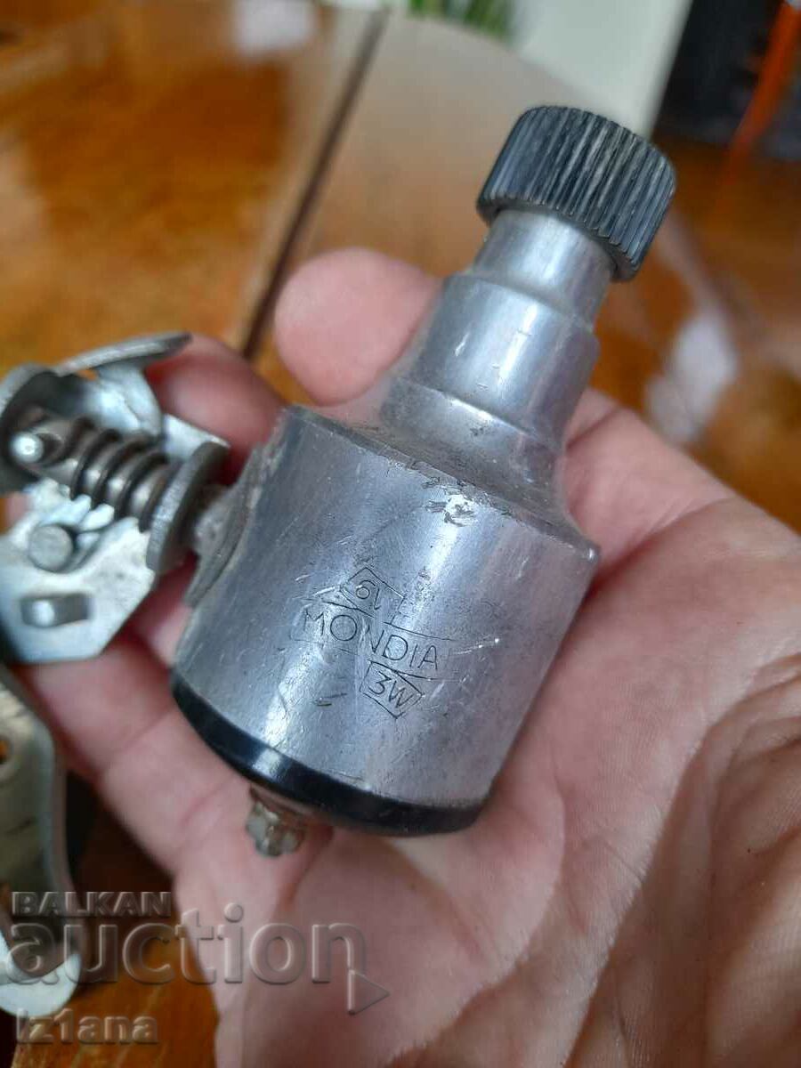 Auction  Old bike dynamo, Mondia bike