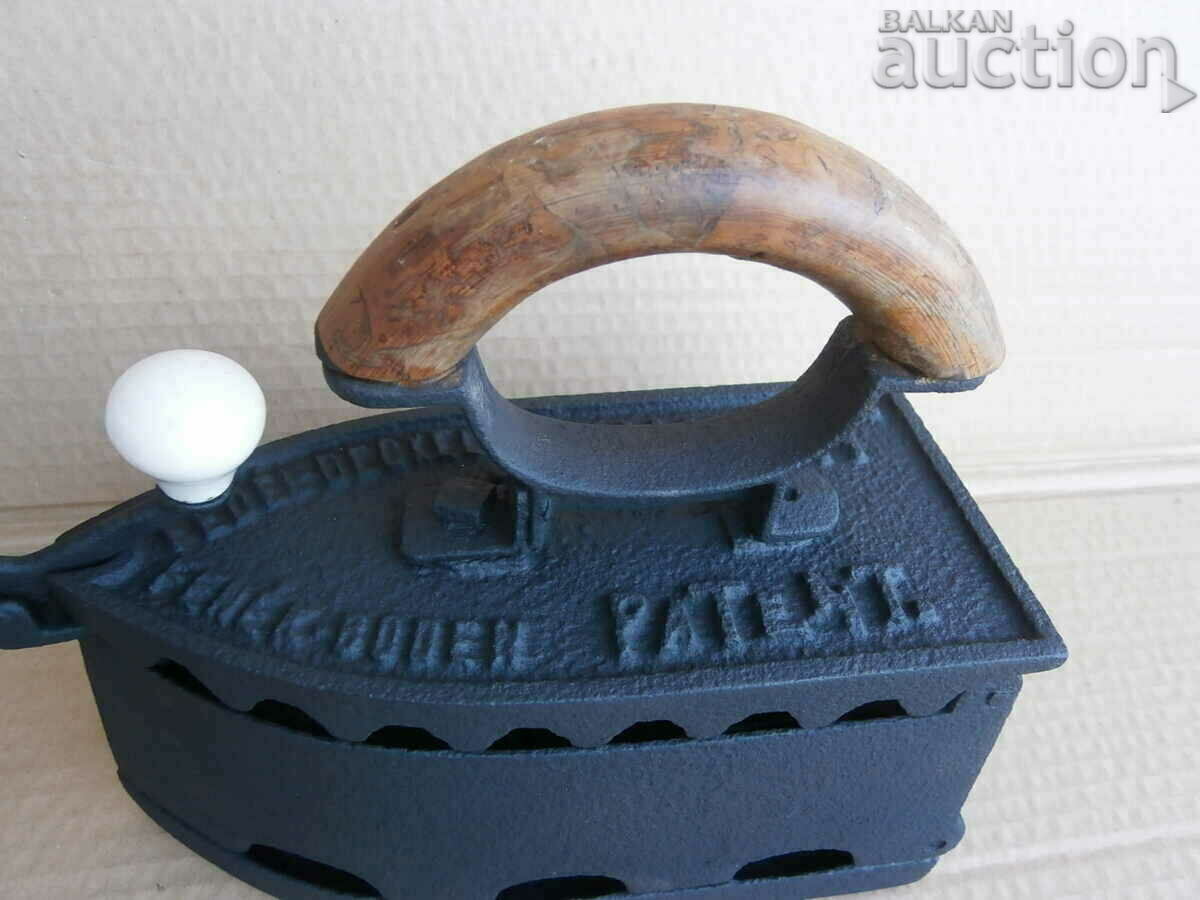 antique hot iron 19th century VULKAN RRRR - 6 antique hot iron 19th century VULKAN RRRR - 6