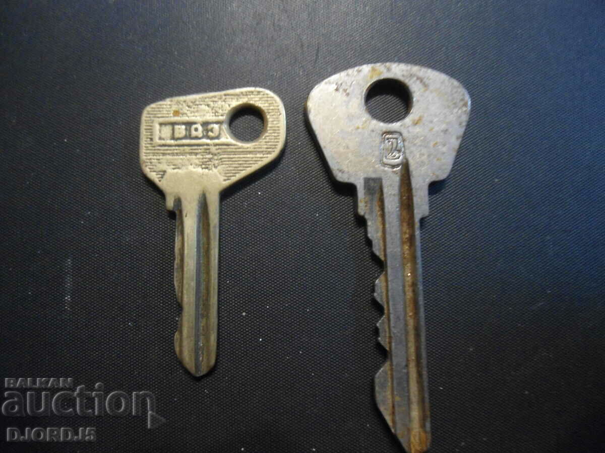 Old Russian car keys