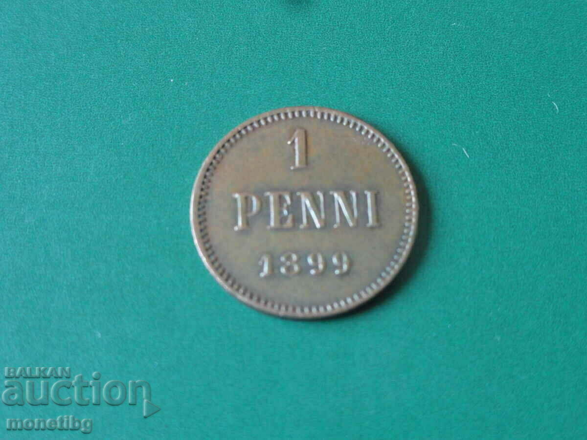 Russia (for Finland) 1899 - 1 penny - 5 Russia (for Finland) 1899 - 1 penny - 5