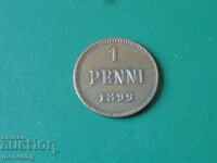 Russia (for Finland) 1899 - 1 penny