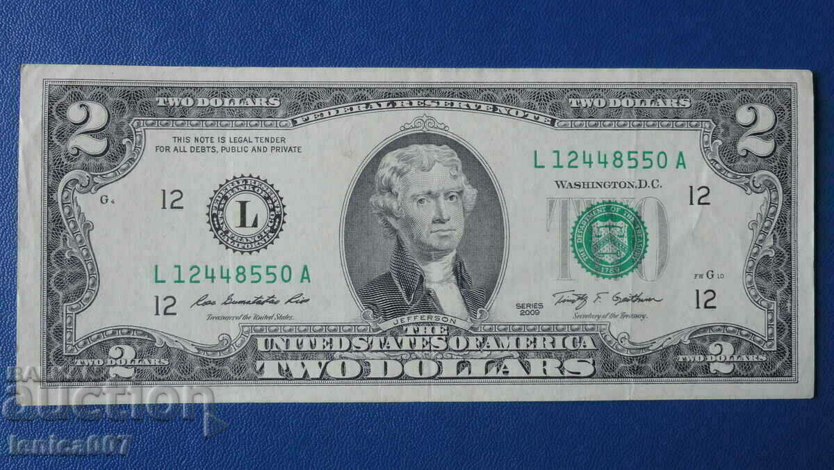ΗΠΑ 2009 - 2 δολάρια
