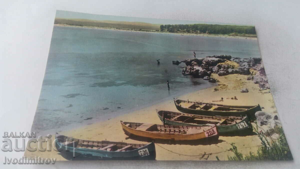 Καρτ ποστάλ Primorsko Vista 1960
