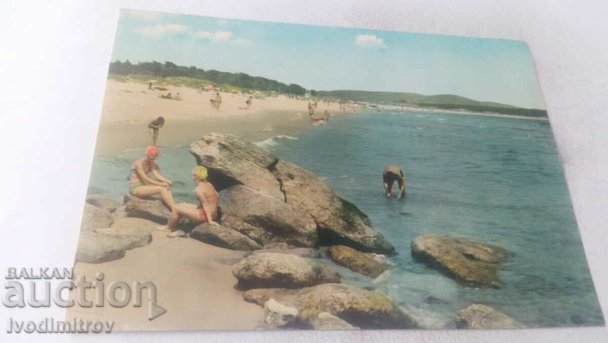 П К Приморско Междуналоден младежки лагер Плажът 1965