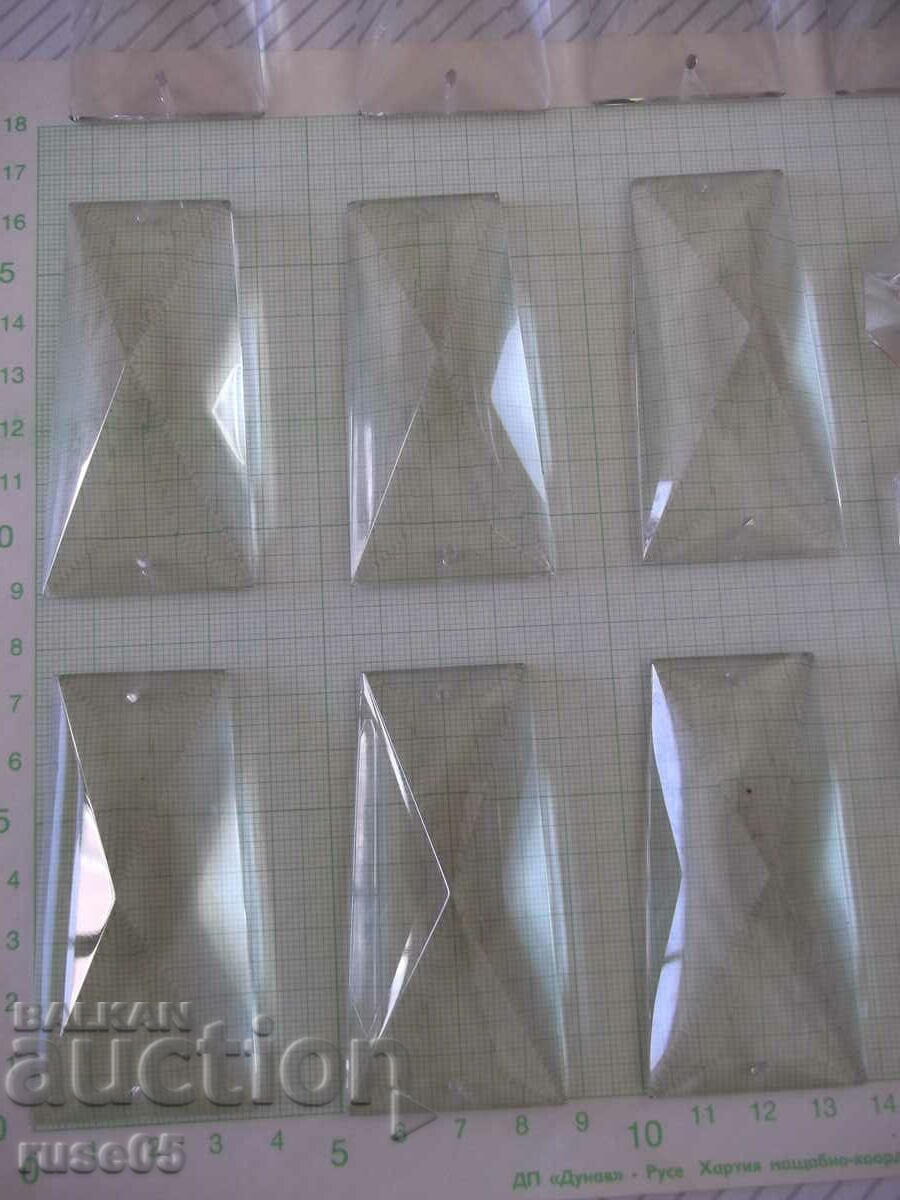 Доставка на Лот от 18 бр. фасетирани стъкла Доставка на Лот от 18 бр. фасетирани стъкла