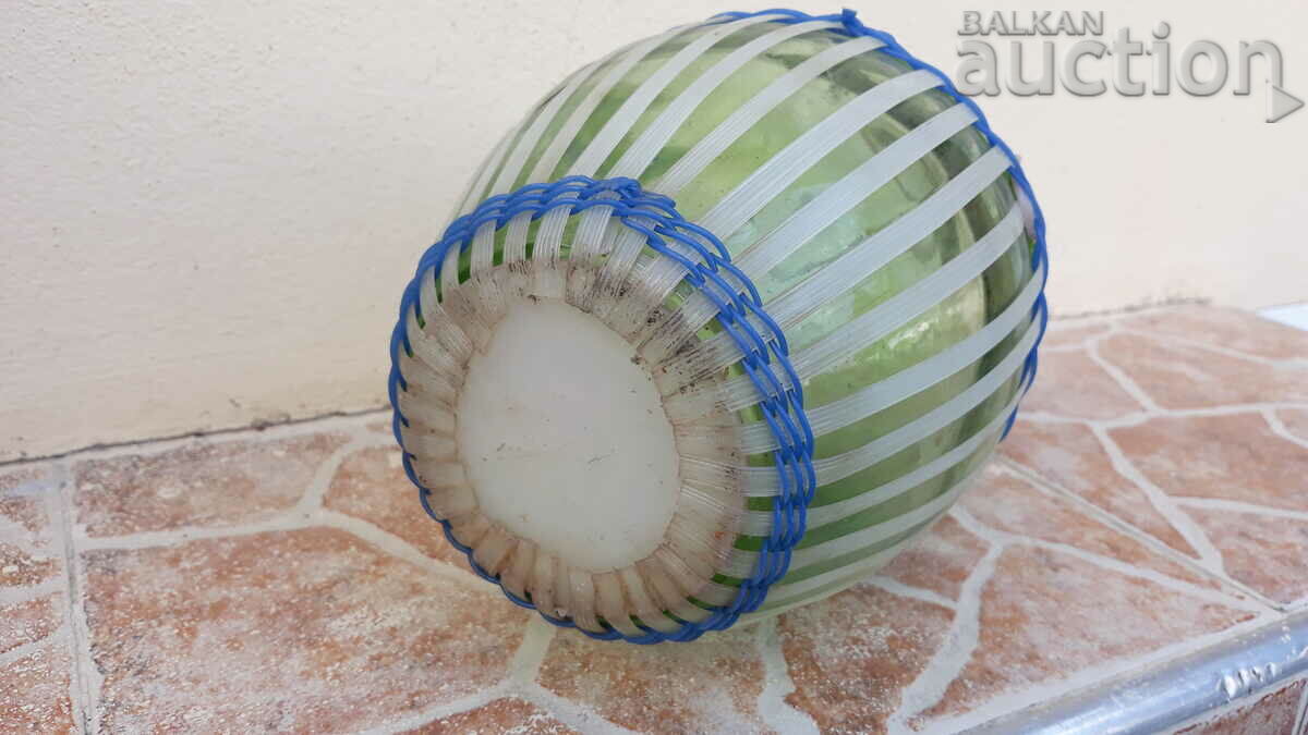 old vintage retro damaged bottle with braid - 7 old vintage retro damaged bottle with braid - 7