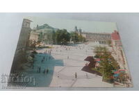 Пощенска картичка Варна Площад Девети септември 1979
