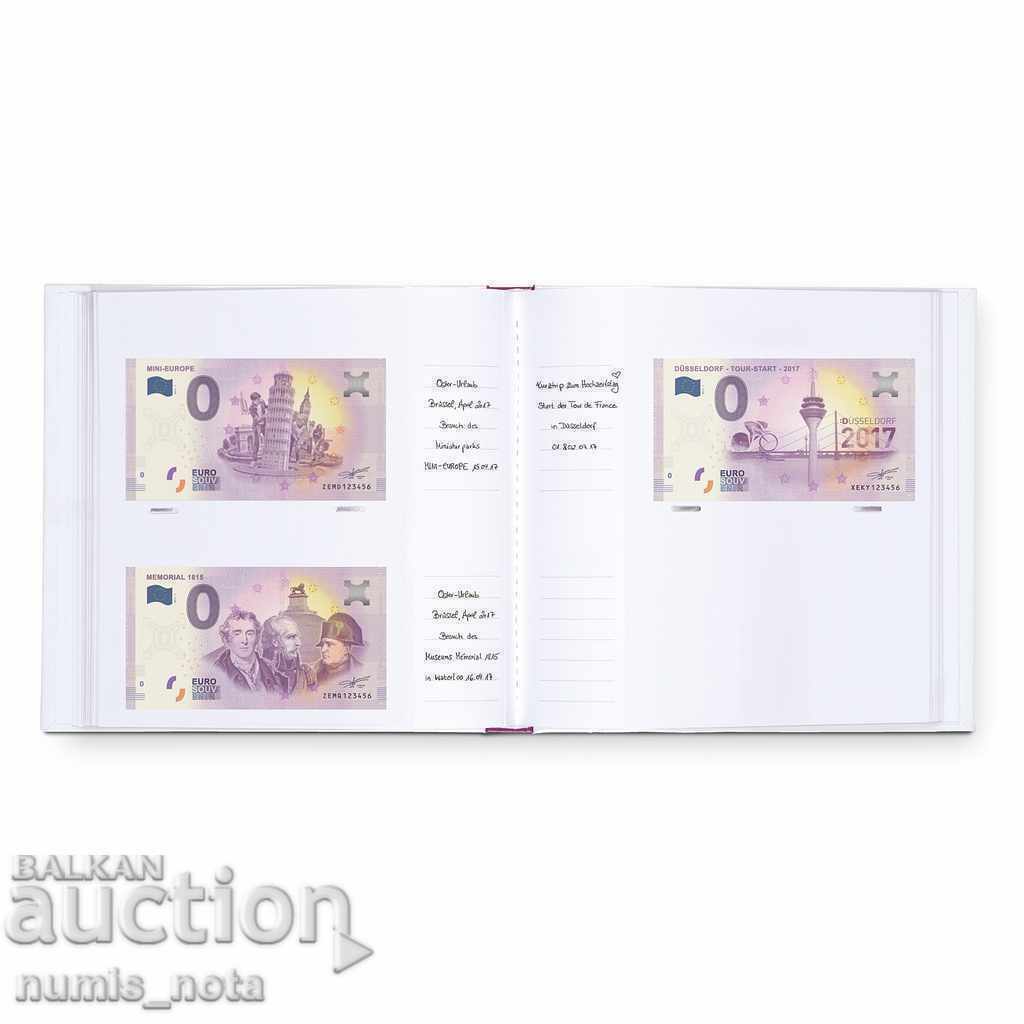 Album for 200 "euro souvenir" banknotes with price 64.00 BGN | € 32.72 Album for 200 "euro souvenir" banknotes with price 64.00 BGN | € 32.72
