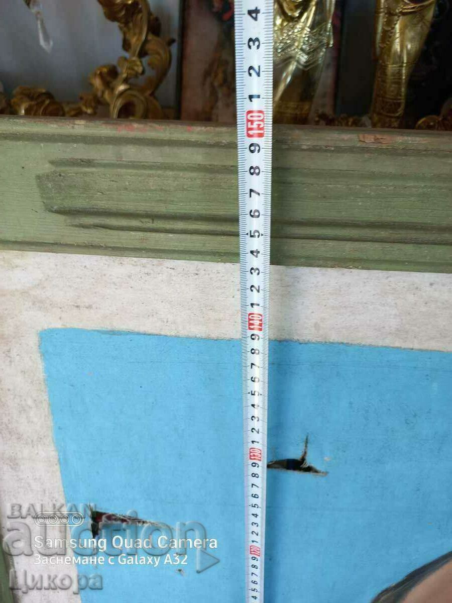 HUGE OLD LENIN PORTRAIT OIL PAINTING - 5 HUGE OLD LENIN PORTRAIT OIL PAINTING - 5