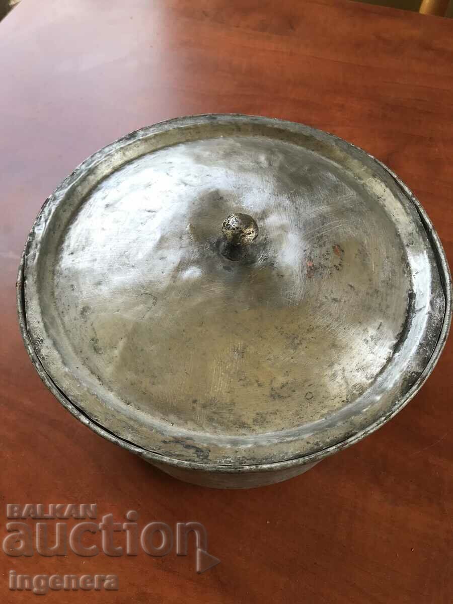 ΑΝΤΙΚΕ ΥΓΙΕΙΝΗ ΧΑΛΚΙΝΗ ΓΛΑΣΤΡΑ ΜΕ ΚΑΠΑΚΙ με τιμή 64.00 BGN | € 32.72 ΑΝΤΙΚΕ ΥΓΙΕΙΝΗ ΧΑΛΚΙΝΗ ΓΛΑΣΤΡΑ ΜΕ ΚΑΠΑΚΙ με τιμή 64.00 BGN | € 32.72