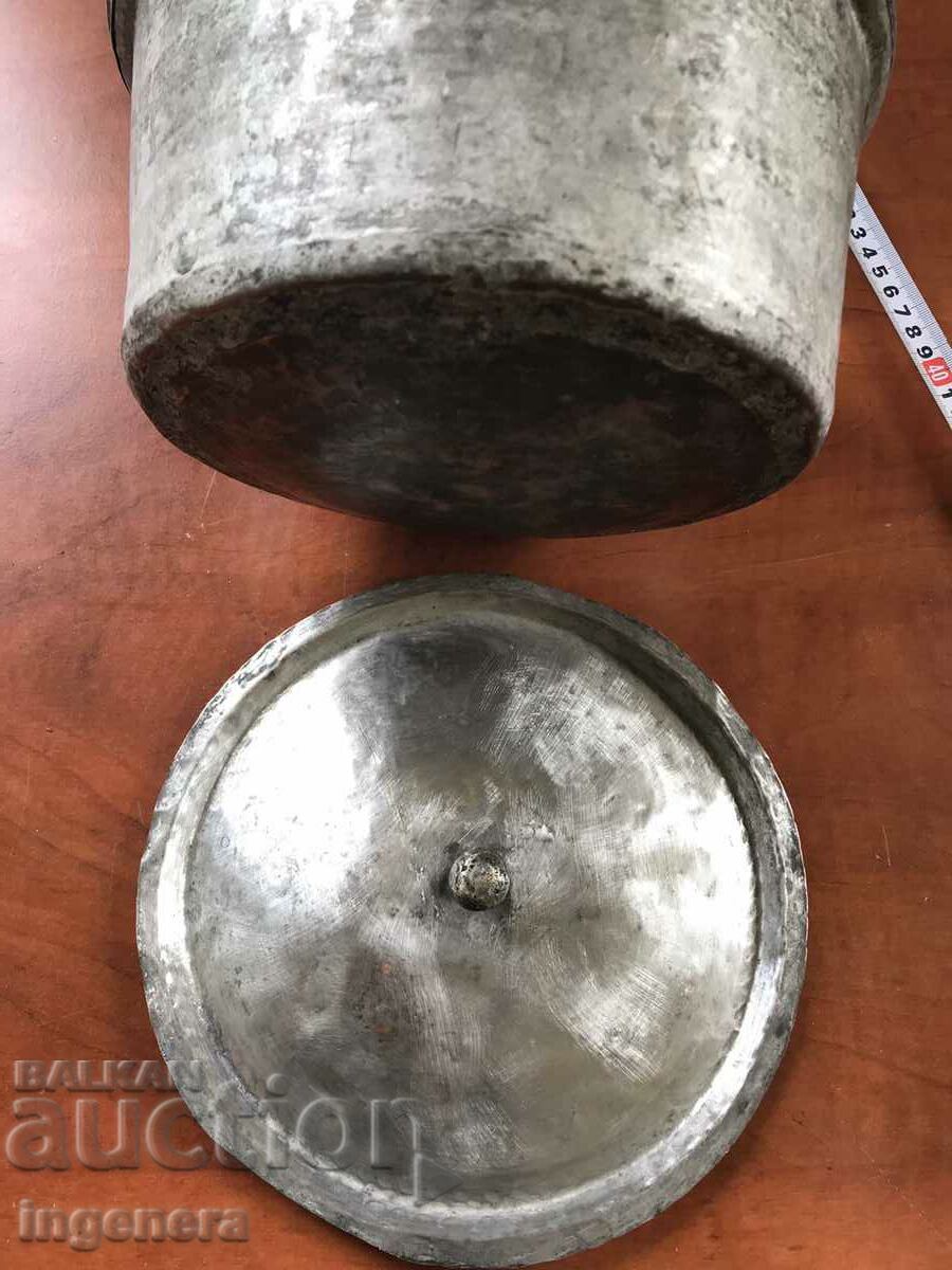 ΑΝΤΙΚΕ ΥΓΙΕΙΝΗ ΧΑΛΚΙΝΗ ΓΛΑΣΤΡΑ ΜΕ ΚΑΠΑΚΙ - 7 ΑΝΤΙΚΕ ΥΓΙΕΙΝΗ ΧΑΛΚΙΝΗ ΓΛΑΣΤΡΑ ΜΕ ΚΑΠΑΚΙ - 7