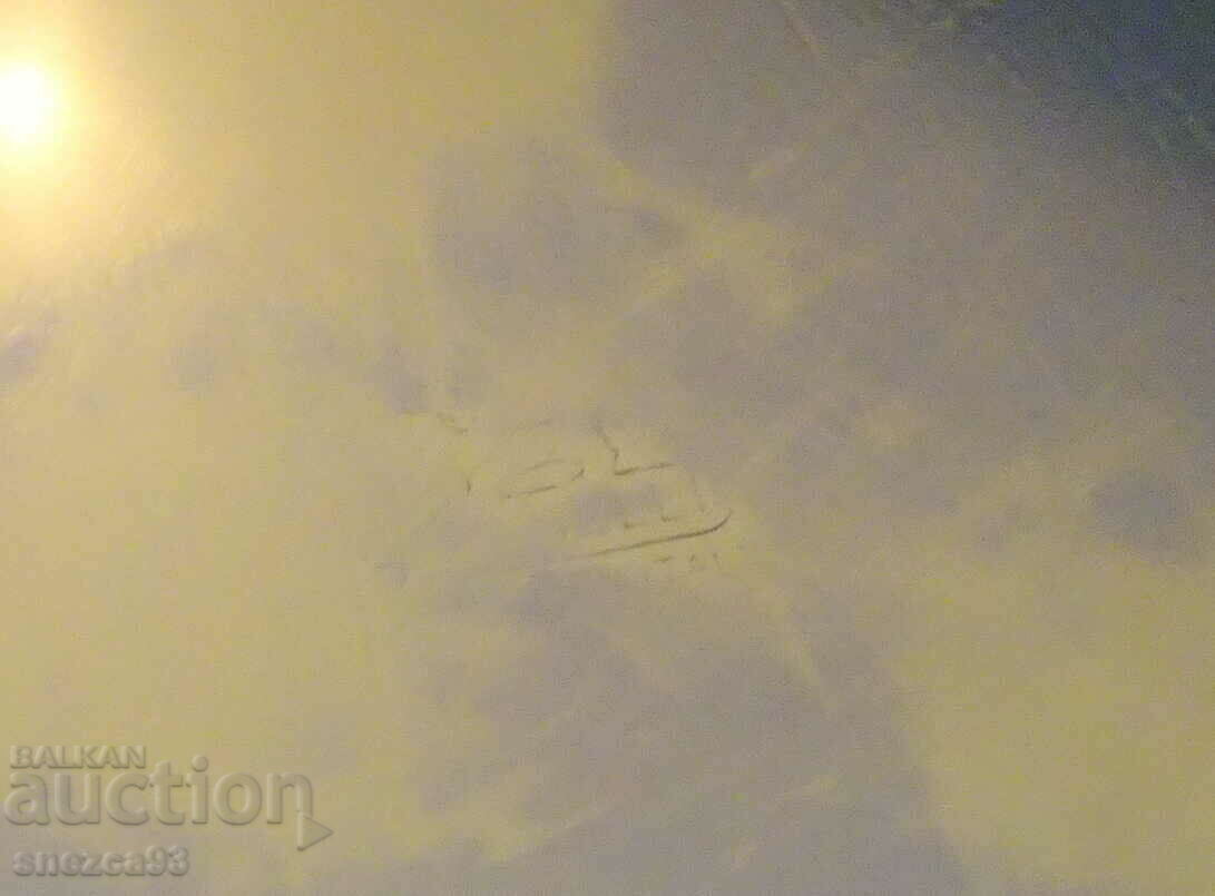 Italian silver-plated bronze fruit bowl, relief - 6 Italian silver-plated bronze fruit bowl, relief - 6