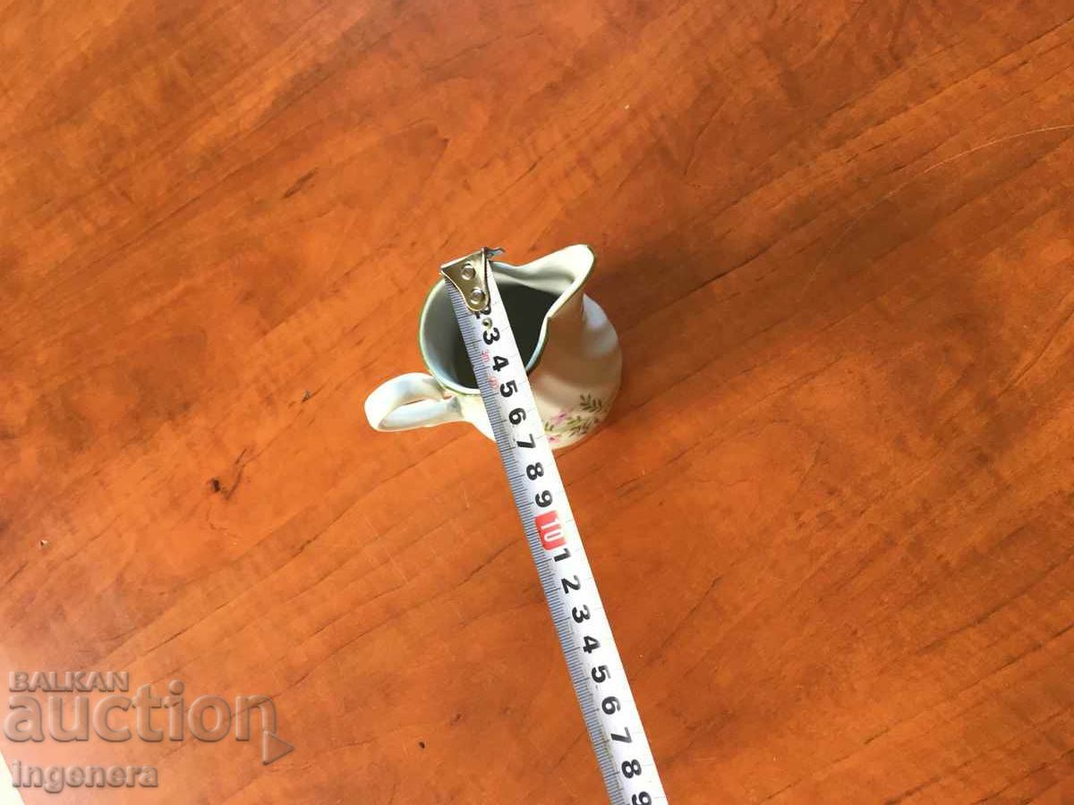 Auction PORCELAIN KETTLE JUG BULGARIA Auction PORCELAIN KETTLE JUG BULGARIA