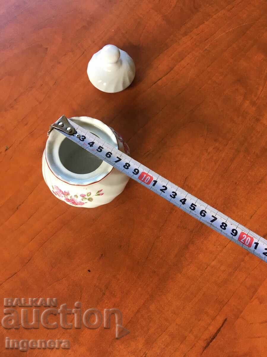 Delivery of PORCELAIN SUGAR BOWL BULGARIA Delivery of PORCELAIN SUGAR BOWL BULGARIA