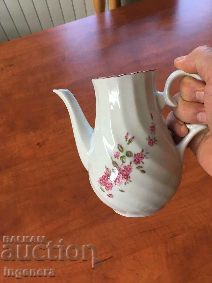 PORCELAIN KETTLE KETTLE BULGARIA with price 17.00 BGN | € 8.69 PORCELAIN KETTLE KETTLE BULGARIA with price 17.00 BGN | € 8.69