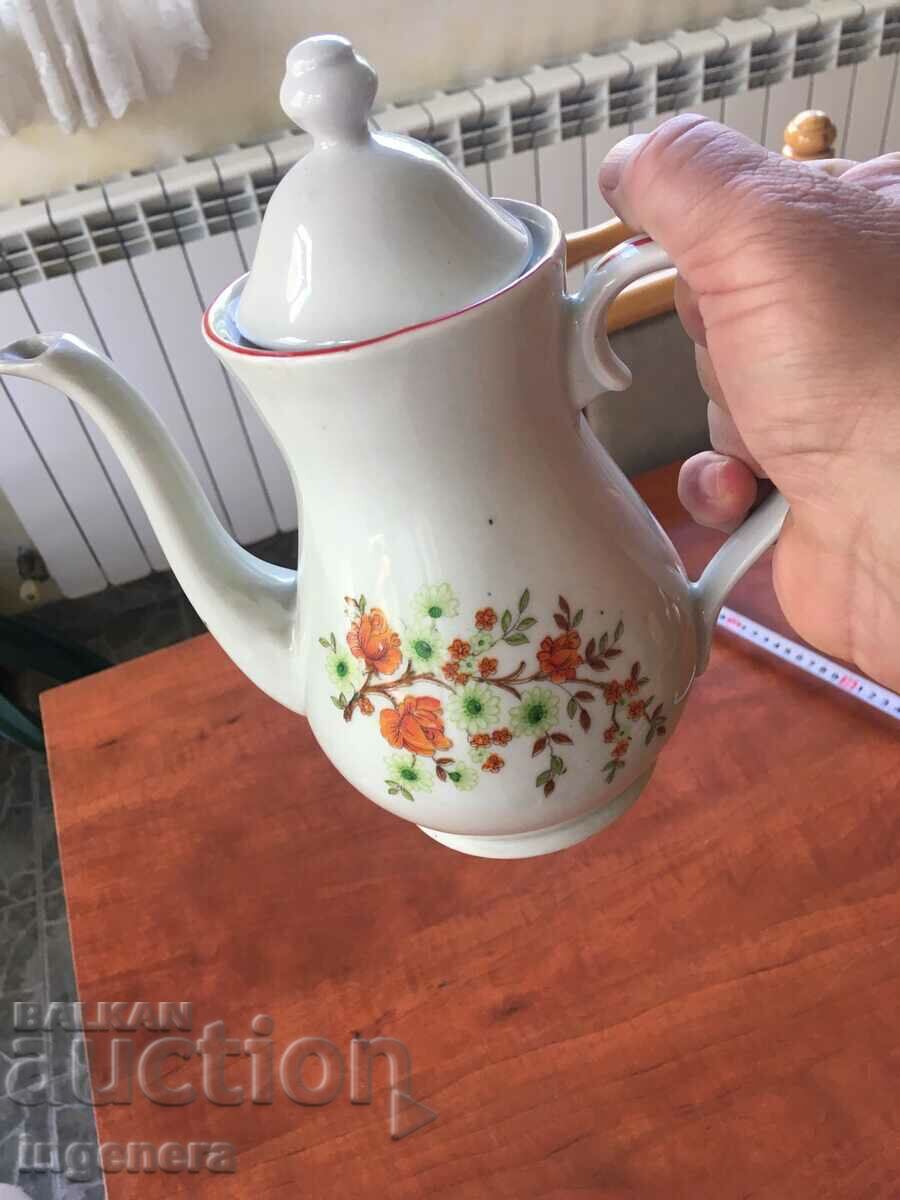 PORCELAIN KETTLE KETTLE BULGARIA with price 17.00 BGN | € 8.69 PORCELAIN KETTLE KETTLE BULGARIA with price 17.00 BGN | € 8.69