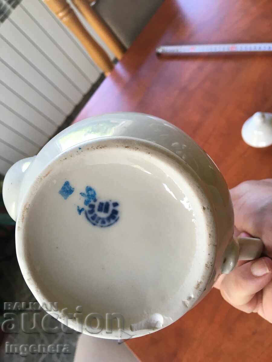 Auction PORCELAIN KETTLE KETTLE BULGARIA Auction PORCELAIN KETTLE KETTLE BULGARIA