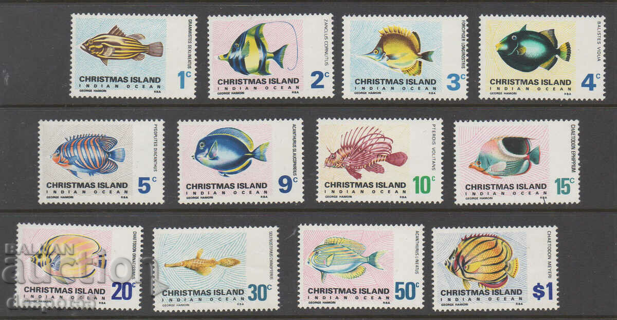 1968. Christmas Island. Ψάρια.